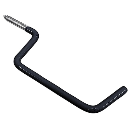 Cool Kitchen Departments - Ladder Hook, Black Vinyl - 4 in. CO1633504